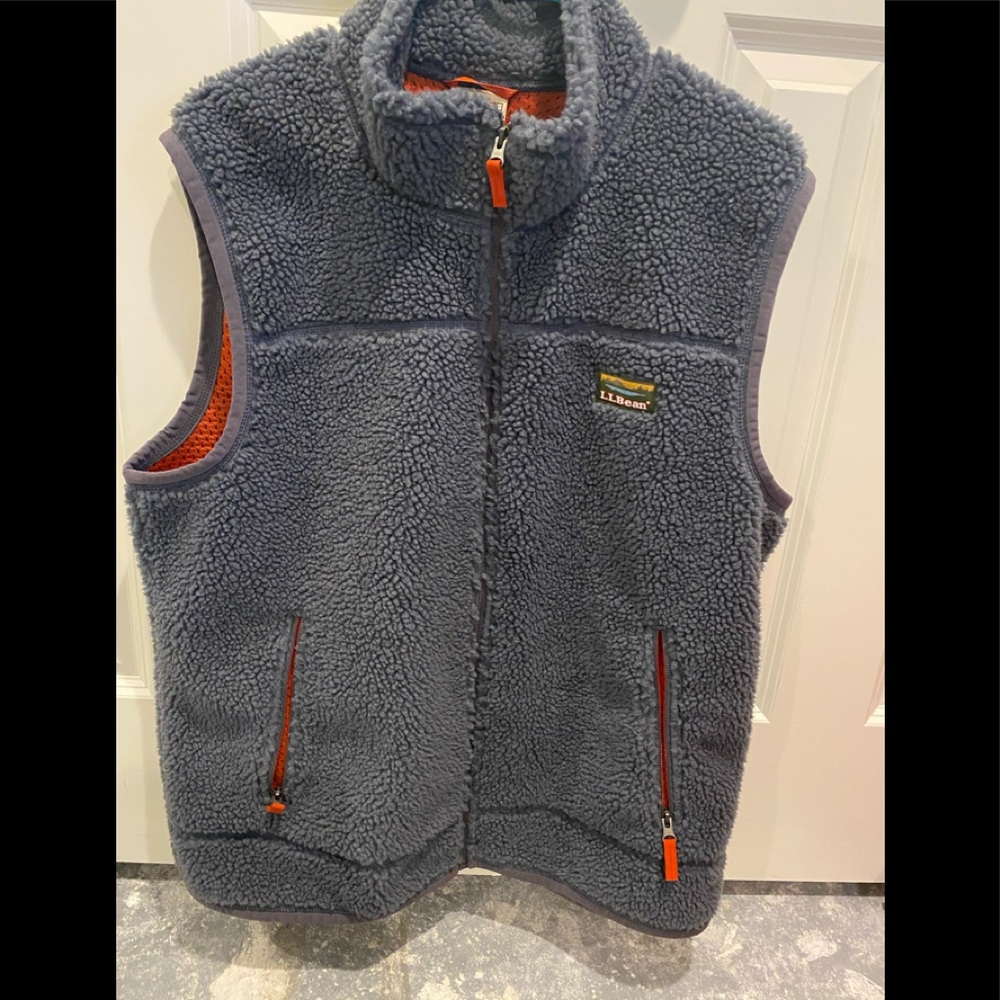 LL Bean Men’s Mountain Pile Fleece Vest